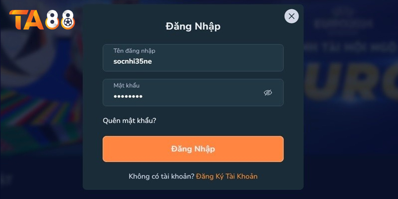 Kiểm Tra Kỹ Thông Tin Đăng Nhập